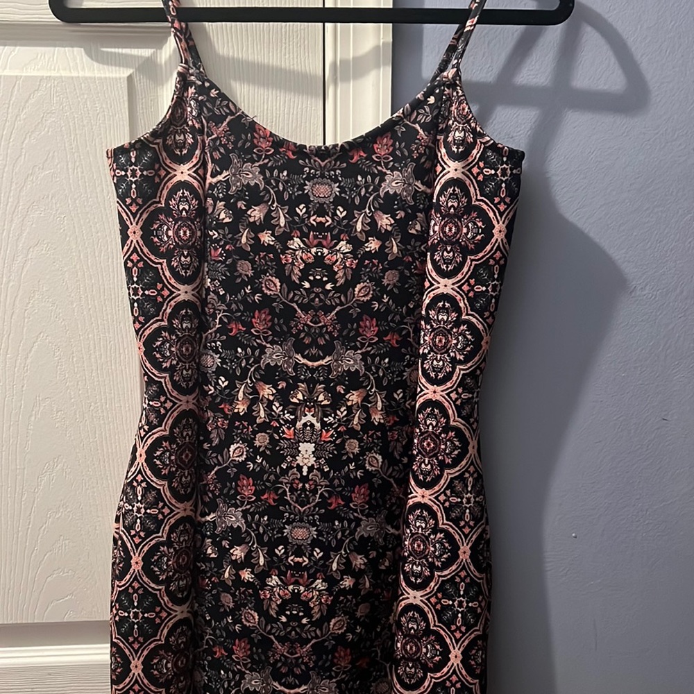 Topshop mini floral dress